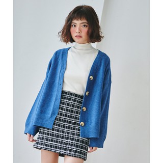 Bleubird áo khoác len burin cardigan