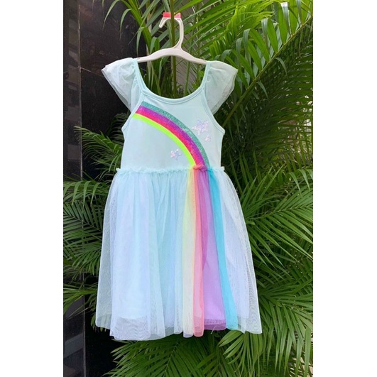 Đầm công chúa  pony,cầu vồng