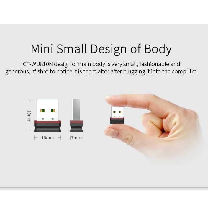 Usb Wifi Comfast Cf-Wu810 150mbps