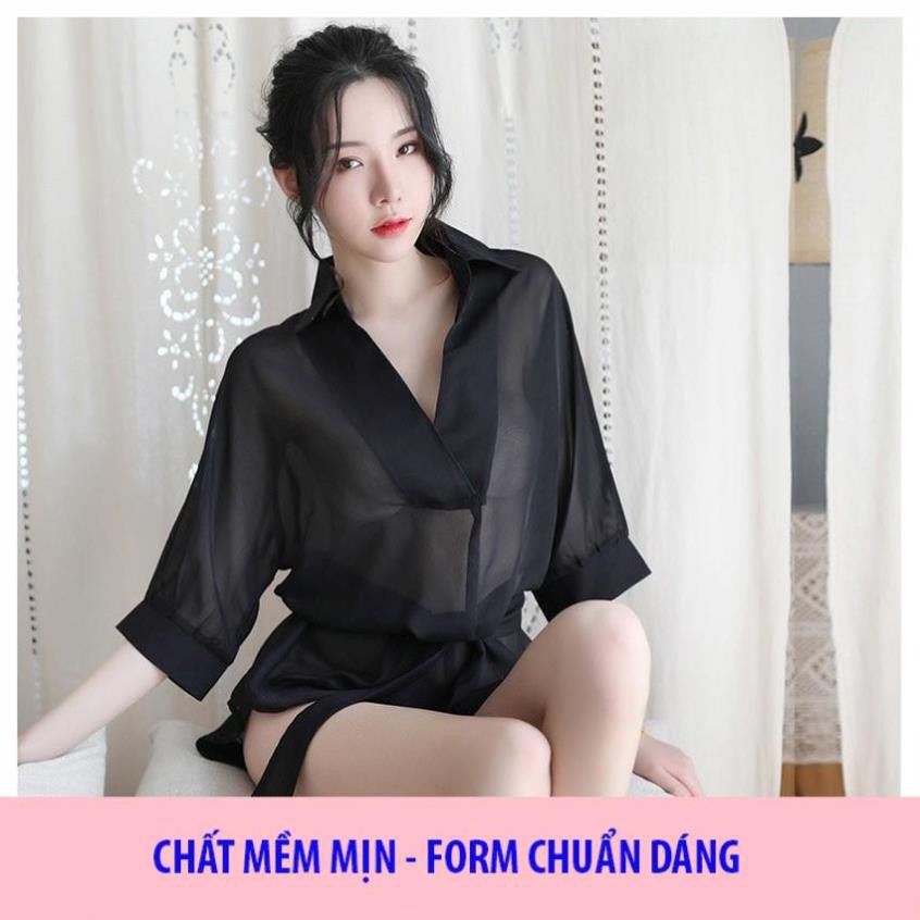 [ SIÊU PHẨM - SIÊU MỊN] áo sơ mi ngủ nữ cao cấp - váy ngủ đẹp dài quyến rũ B1030 | BigBuy360 - bigbuy360.vn
