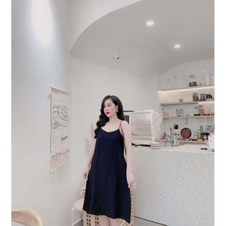 [Mã FAMAYWA2 giảm 10K đơn 50K] [BigSale] Sỉ Đầm cami 2 dây chất đũi lụa 7 mầu | BigBuy360 - bigbuy360.vn