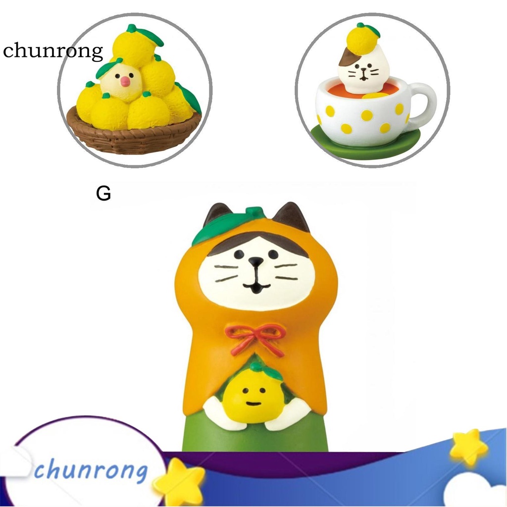 Chú mèo resin mini dùng trang trí phong cách Nhật