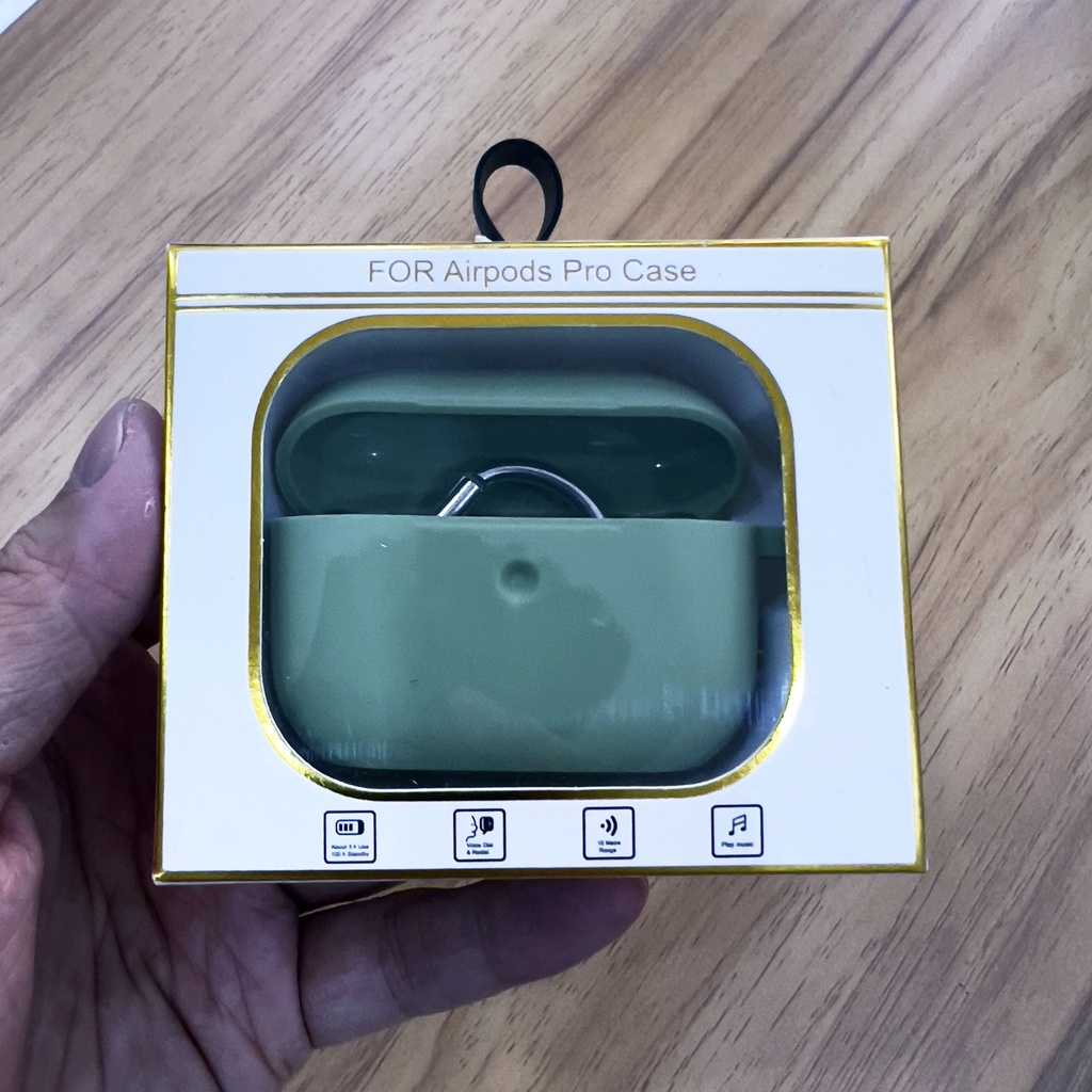 Ốp bảo vệ Airpods/ AirPods Pro silicone phiên bản