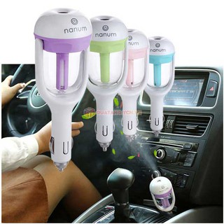 [ bảo hành 12 tháng ] máy xông tinh dầu  xe ô tô