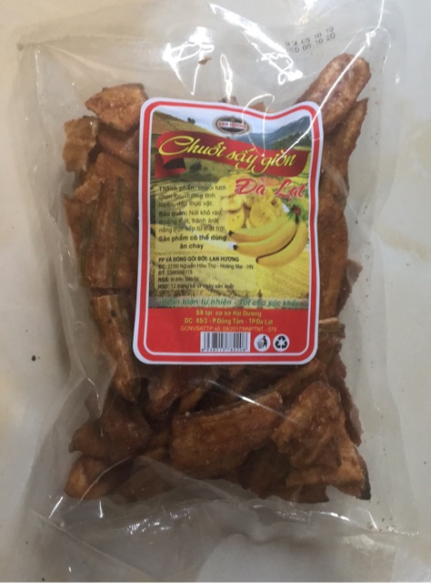 Chuối sấy giòn ngon 1kg