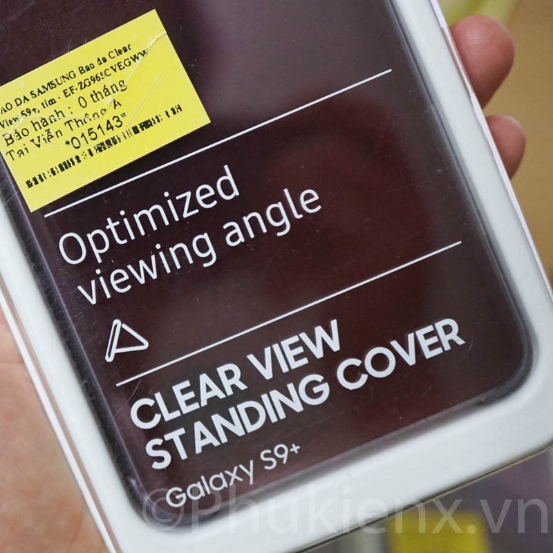 Bao Da Samsung S9/S9 Plus Clear View  Chính Hãng