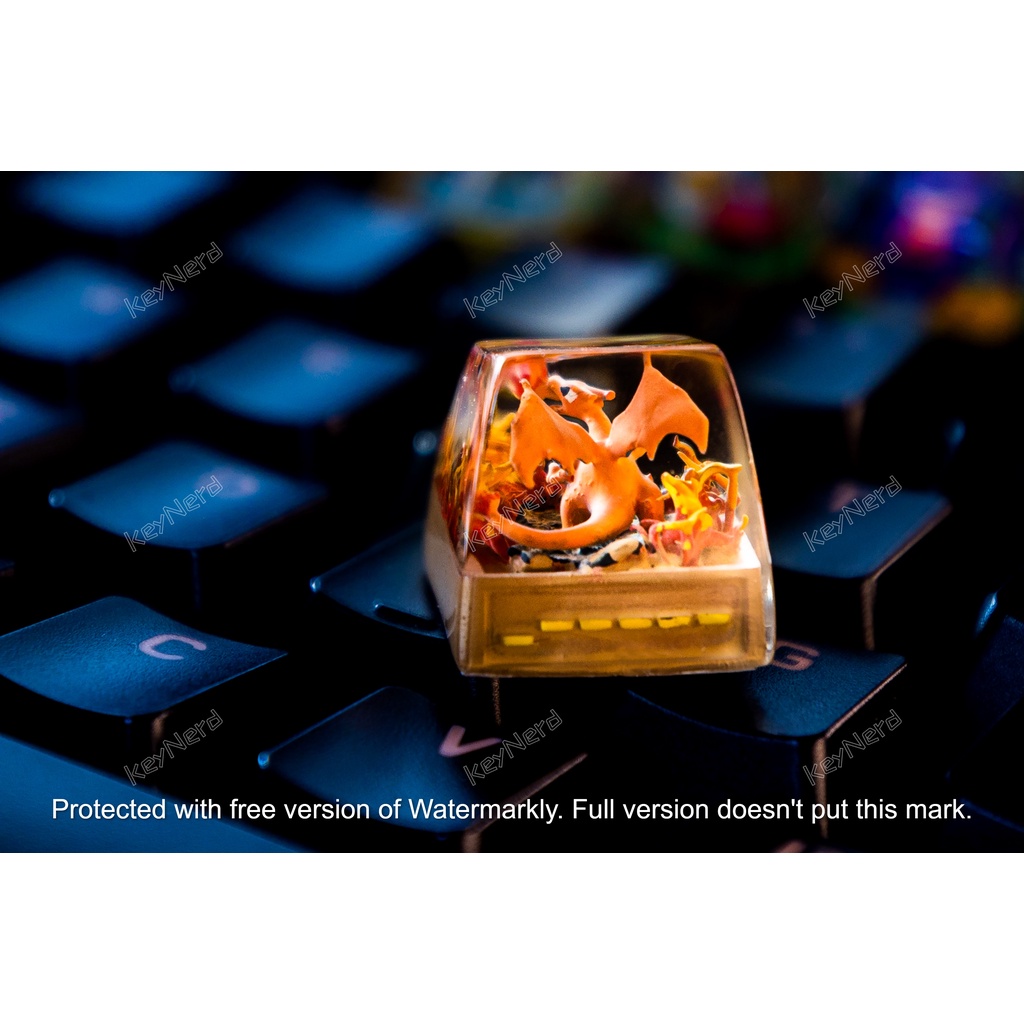Keycap resin pokemon - nút bàn phím cơ - artisan