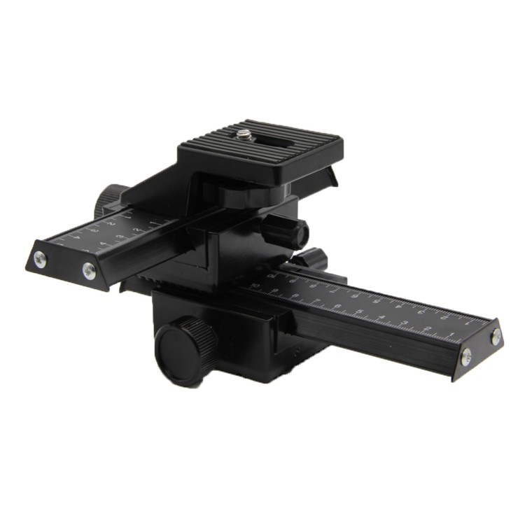 4 chiều Macro Rail Thanh trượt Giá đỡ cho NIKON D5 D4 D7300 D810 D7200 D700 D5300 EF