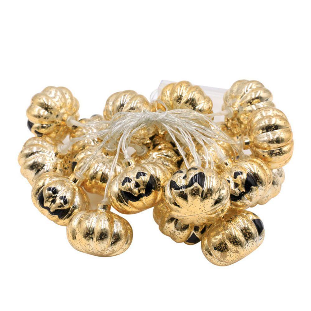 Dây Đèn LED 10 Bóng Hình Bộ Xương Trang Trí Halloween