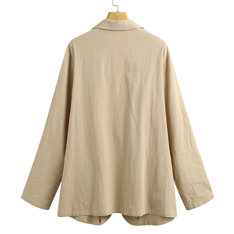 Áo Khoác Blazer Nữ ZANZEA Tay Dài Phối Túi Thanh Lịch Thời Trang | BigBuy360 - bigbuy360.vn