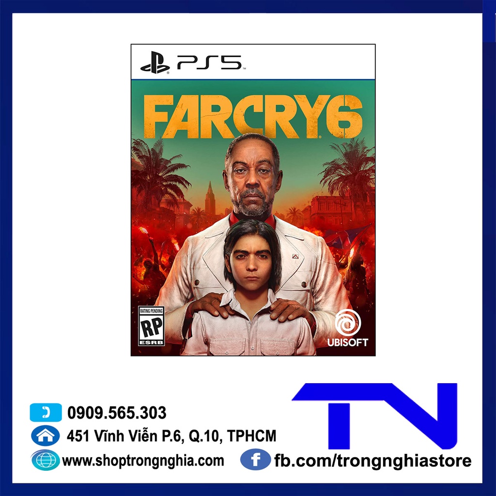 [Mã ELHAMS5 giảm 6% đơn 300K] Đĩa game PS5 - Far Cry 6 hệ ASIA