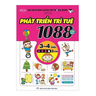 Bộ sách 688 và 1088 câu câu đố phát triển trí tuệ - Dành cho bé từ 2 đến 6 tuổi (lẻ cuốn)