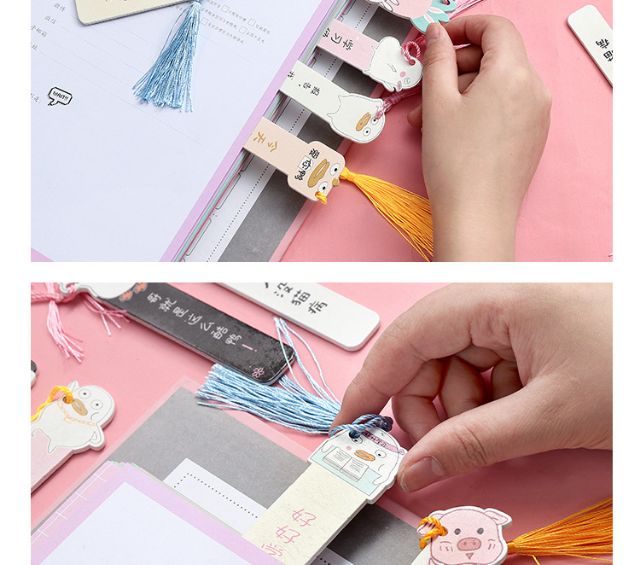 TSCC112 - BOOKMARK CHỮ TRUNG HÌNH CUTE