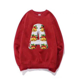Có đủ chữ cái ÁO SWEATER NAM NỮ có bigsize MARRY CHRISTMAS  HOT TREND CAO CẤP - MR0046 co bigsize