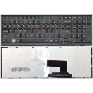 Bàn Phím Laptop Sony Vaio VPC-EE, VPCEE Series Series - Có Khung, Màu Đen