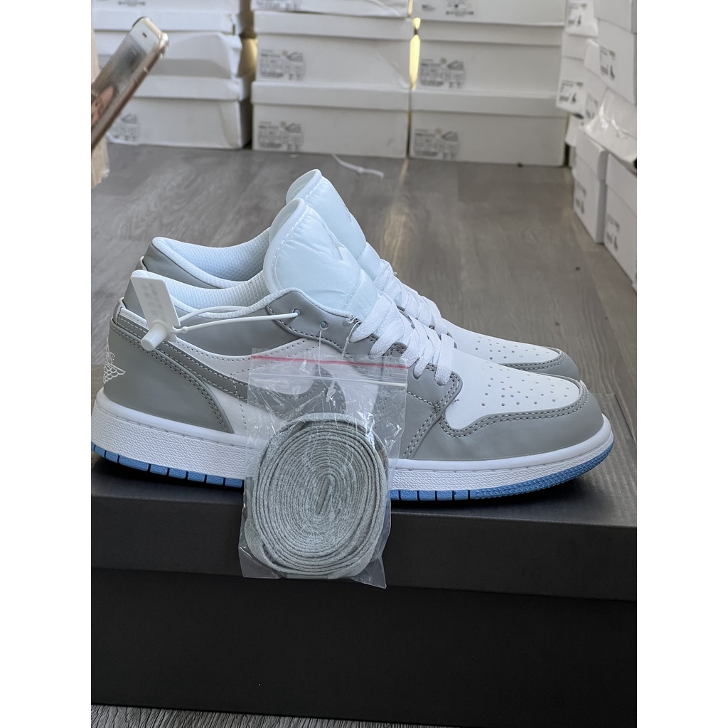 ⚡️GIÁ SỐC⚡️[Ảnh thật do shop tự chụp 100%] Jordan Low 1 xám xanh hàng chuẩn | BigBuy360 - bigbuy360.vn