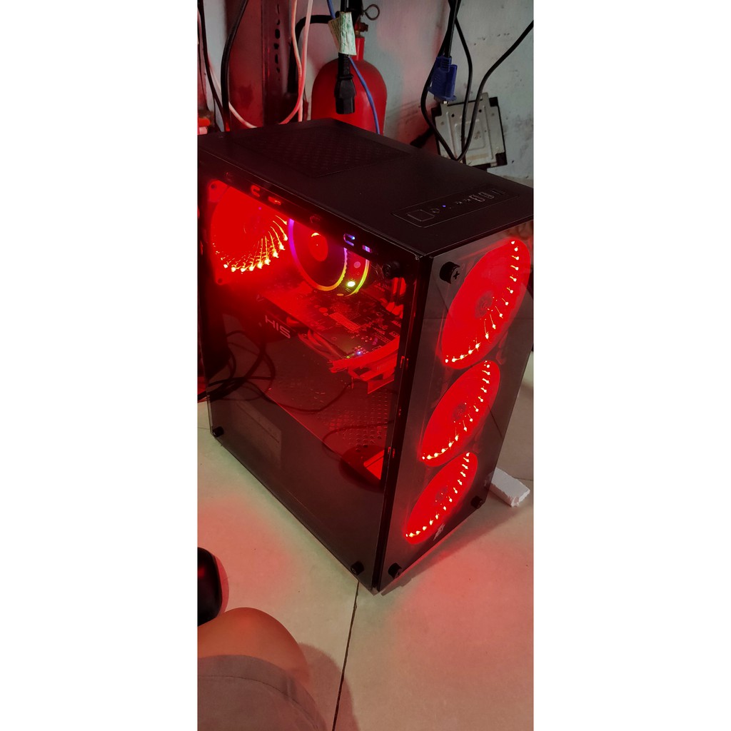 Thùng PC cpu E3-1240V3Ram 16GB VGA GTX750TI ổ SSD 120g-HDD 1T