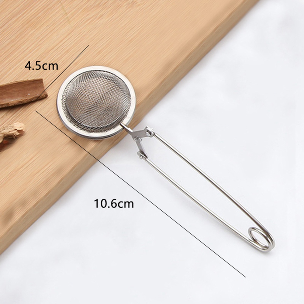 Dụng cụ lọc trà bằng thép không gỉ nhiều hình dáng sử dụng tiện lợi