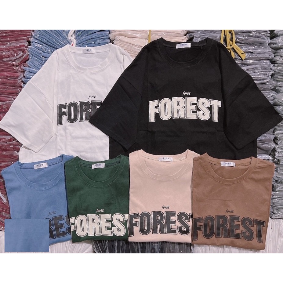 Áo Thun 3158 Forest Form Rộng PEONYB Unisex [FREESHIP] Phông ngắn tay lỡ oversize in hình vintage đẹp hàn quốc Ulzzang