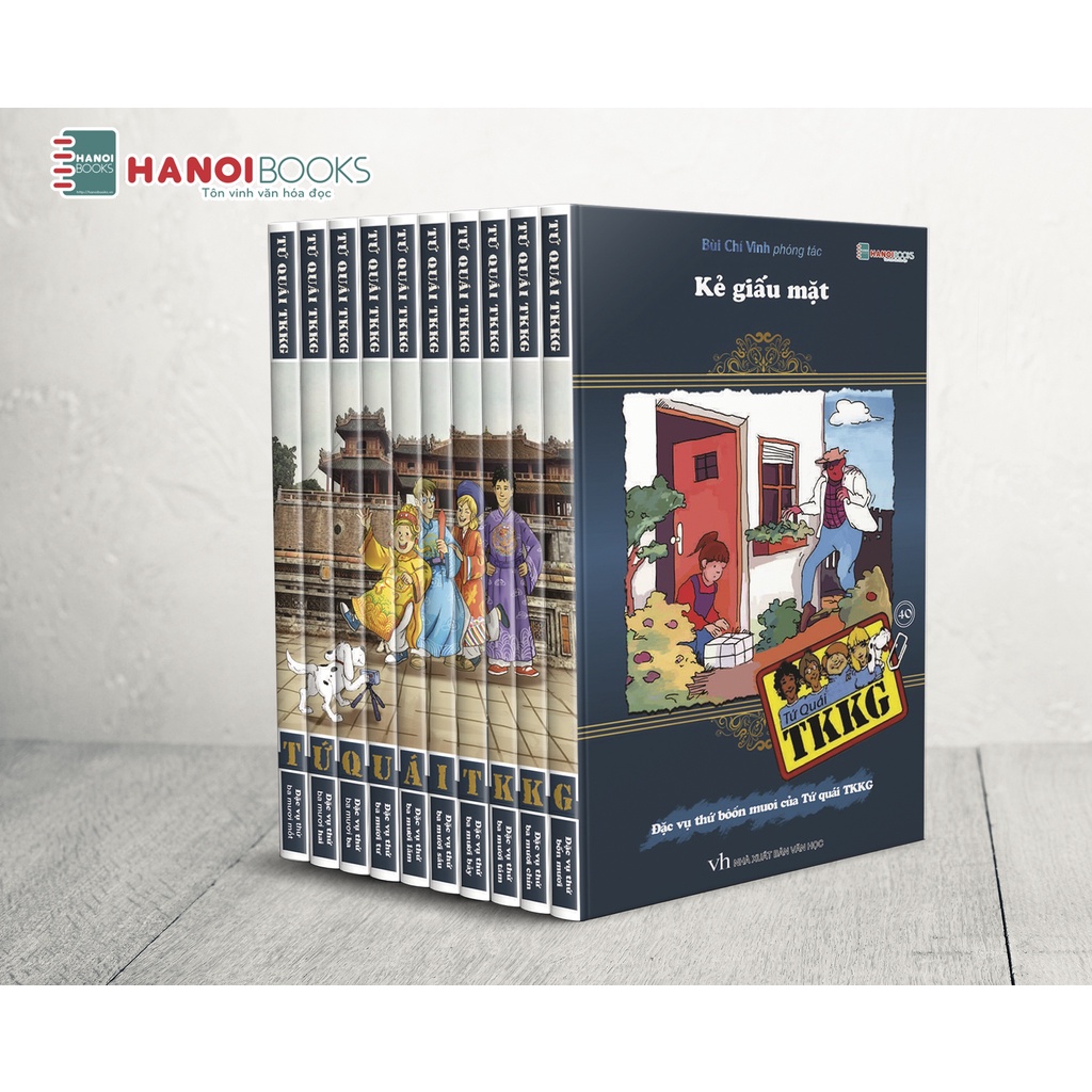 Sách - Combo 4 Tứ Quái TKKG ( Tập 31 đến Tập 40 )
