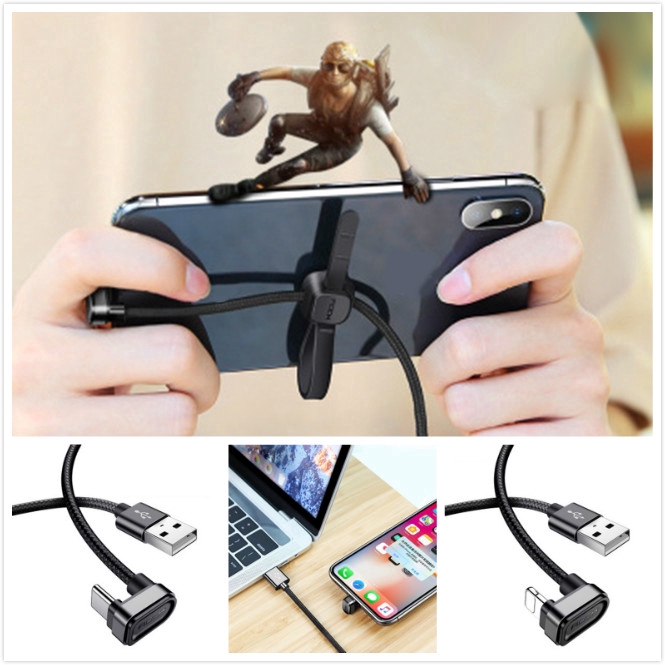 Cáp USB type C/Apple sạc nhanh cho game thủ