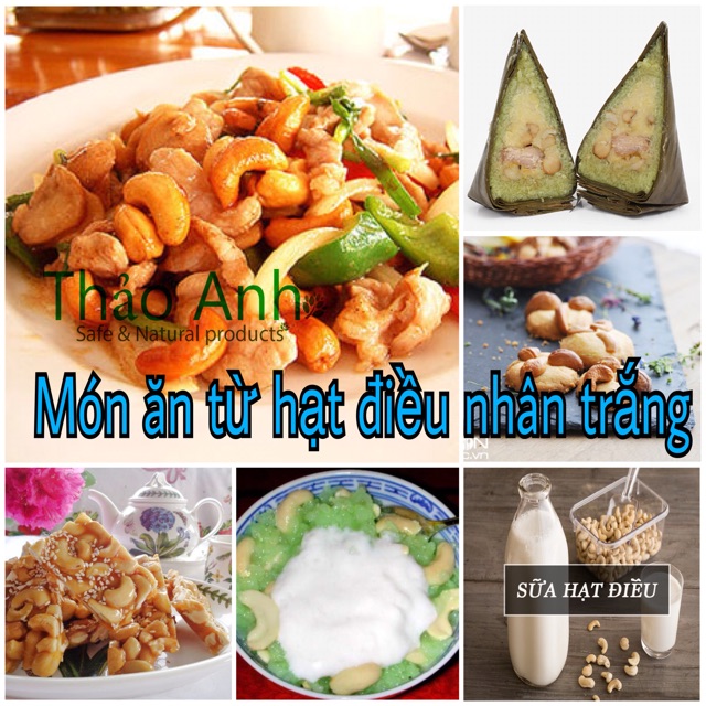 500gr hạt điều tươi Thảo Anh (nhiều loại) | BigBuy360 - bigbuy360.vn