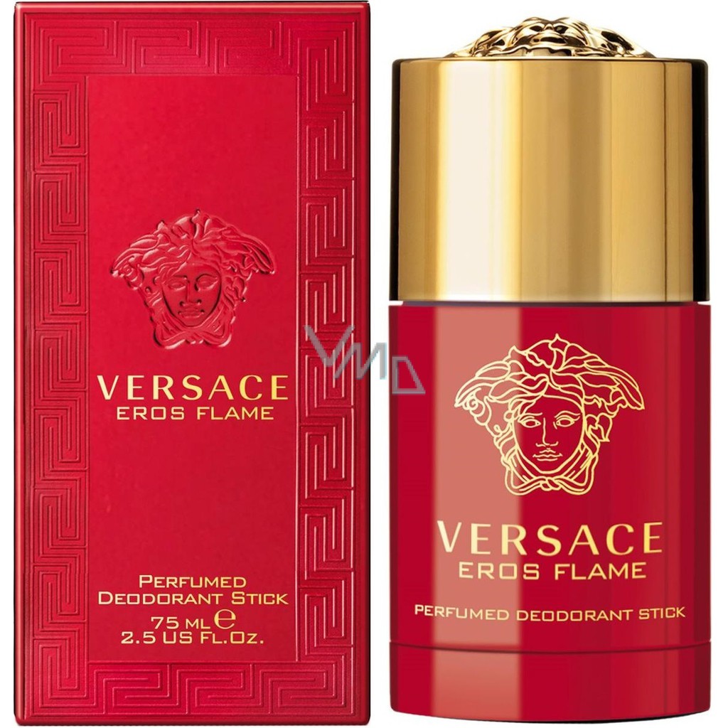 LĂN KHỬ MÙI NƯỚC HOA VERSACE EROS FLAME DEODORANT STICK 75ML CHÍNH HÃNG - 8046