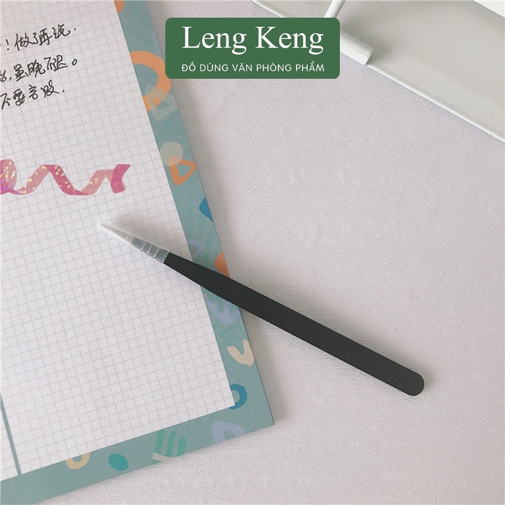 Nhíp gắp sticker washi tape văn phòng phẩm Leng Keng dành cho học sinh