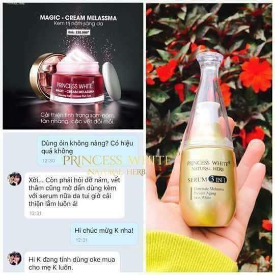 BỘ ĐÔI KẾT HỢP: SERUM 3IN1 & KEM TRỊ NÁM MAGIC “MỜ NÁM TRẮNG DA – CHO NÀNG TRẺ RA” | BigBuy360 - bigbuy360.vn