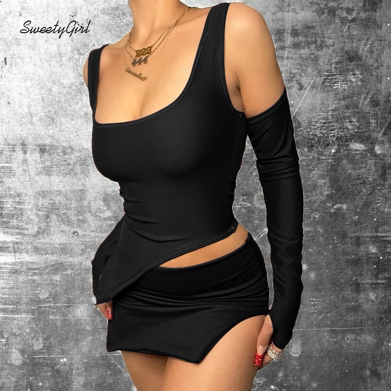 Bộ Đồ Thời Trang 2022 Cổ Vuông Màu Nâu Ôm Eo Quyến Rũ Cho Nữ