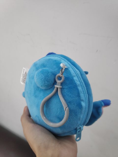 Gấu bông ví stitch (có khoá kéo kèm móc)