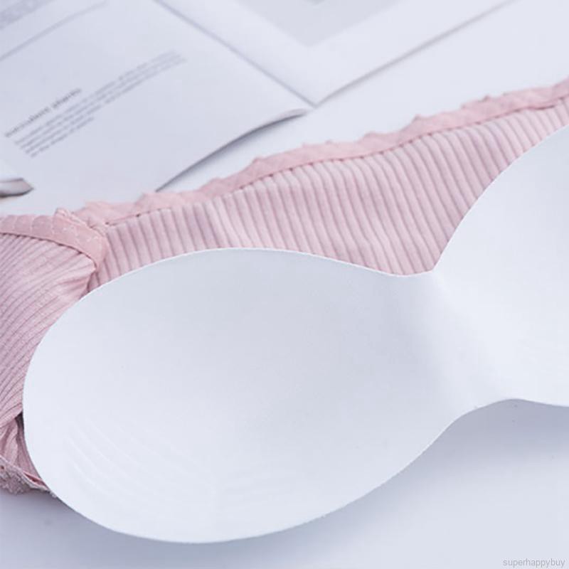 Áo ngực dạng ống hai dây màu trơn bằng vải cotton mềm mại có miếng đệm ngực dành cho bạn nữ | BigBuy360 - bigbuy360.vn