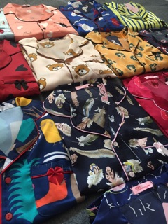 🌀ĐỒ BỘ LỤA SATIN LÔNG VŨ 🌀
