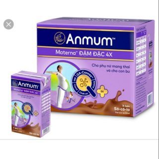 1 lốc sữa Anmum sẵn 110ml đủ vị (4×110ml date 12.2019)