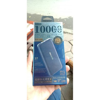 [ SẠC DỰ PHÒNG ] 10000mAh WP-105 Chính hãng Type-C Có sạc nhanh PD-18W