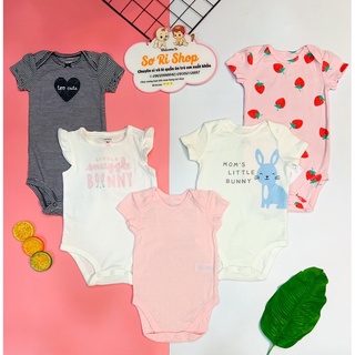 Body Chip Carter Cộc Tay Cotton Thoáng Mát Set 5 Cái-Sơ Ri Em Bé Shop