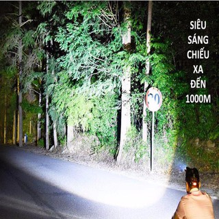 Hót - ĐÈN PIN ĐỘI ĐẦU 3 BÓNG SIÊU SÁNG