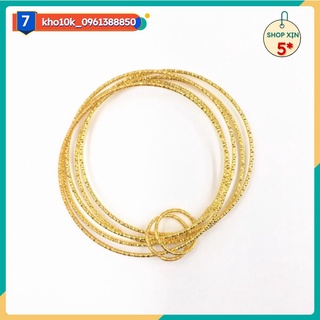 Vòng tay nhiều vòng chọn màu 3k