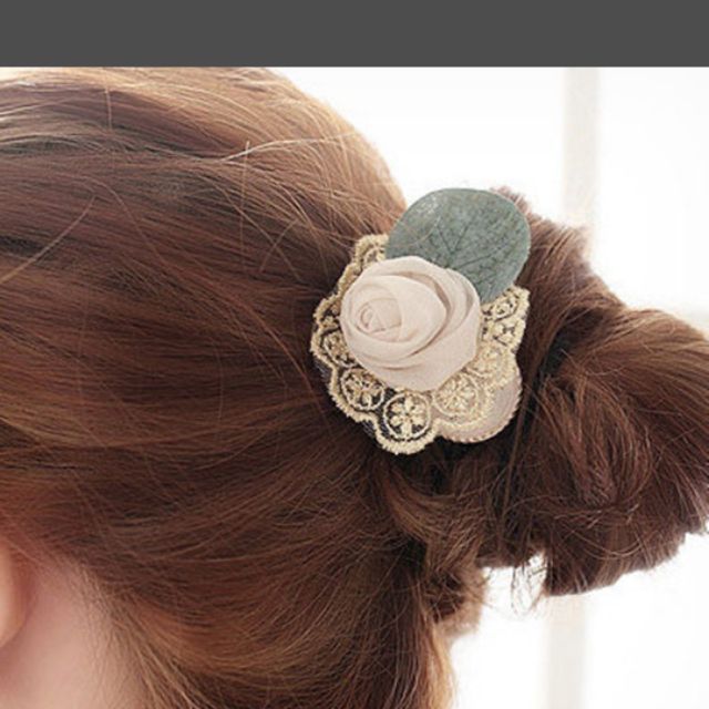 Búi tóc tiểu thư handmade