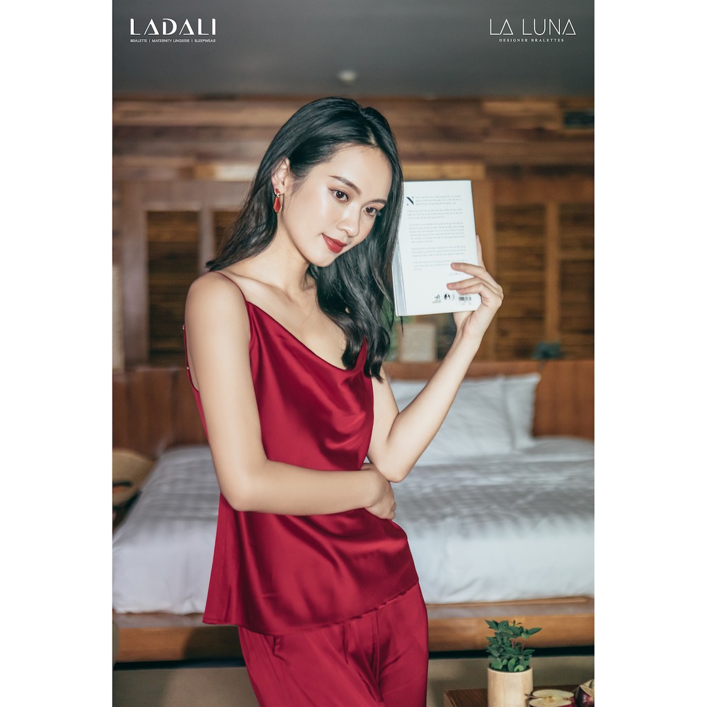 [HÀNG THIẾT KẾ] Bộ Ngủ Lụa Nhung Pijama - BN19 Thương Hiệu Ladali