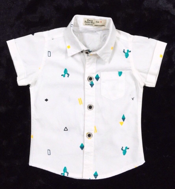 [ XẢ HÀNG ] Áo sơ mi bé trai, chất vải kate cotton đẹp, mát