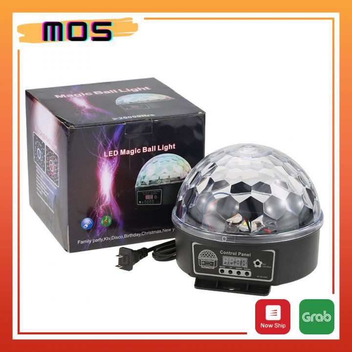 Cầu Quay LED 7 màu vũ trường cảm ứng nhạc