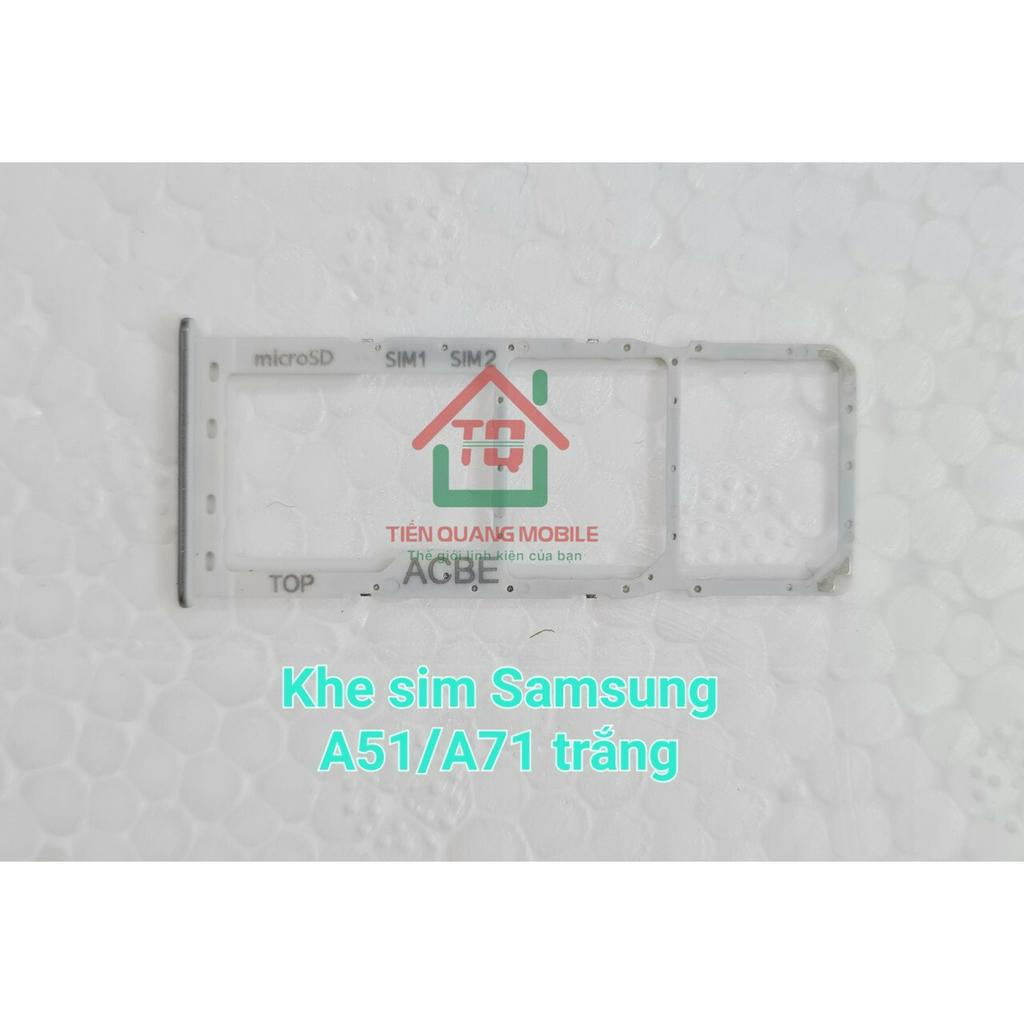 Khe sim Samsung A71/ A51  chung mã