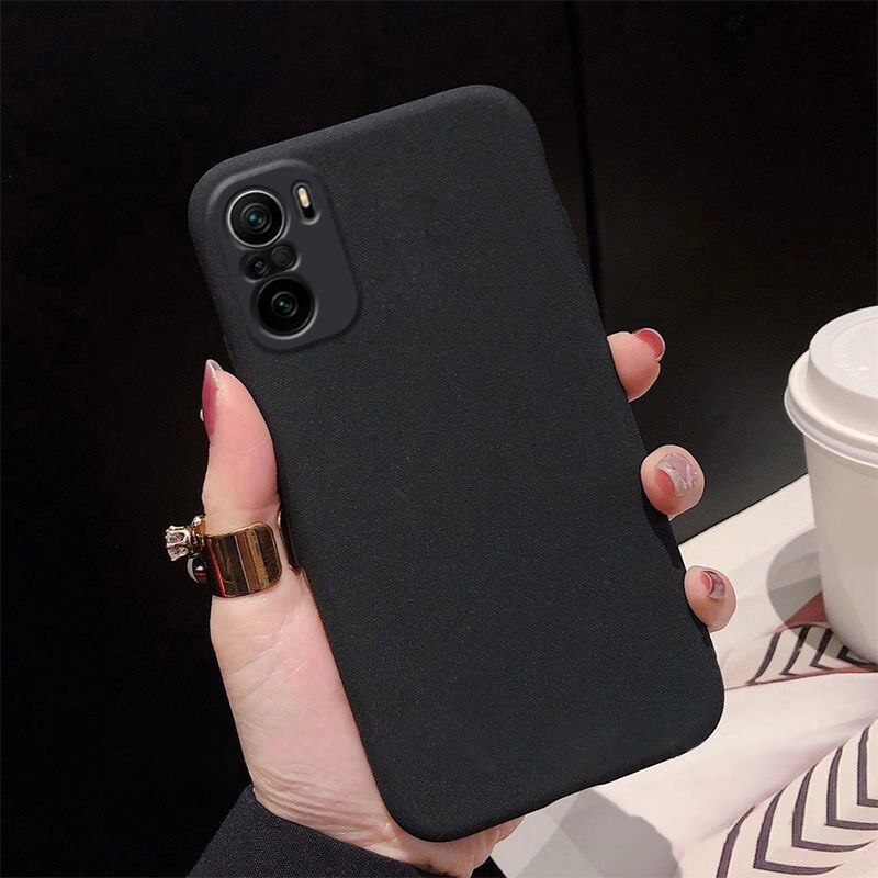 Ốp điện thoại silicon mềm nhám cho Xiaomi Redmi Note 11 Pro 10 Note 10 Pro 10S 11T Pro