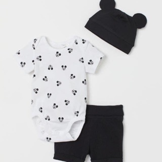 Set body Mickey kèm mũ HM