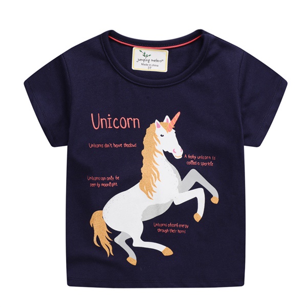 Áo thun hè cotton Pony cho bé gái 2-8 tuổi Mẫu mới 2022 - Little Maven Official Store