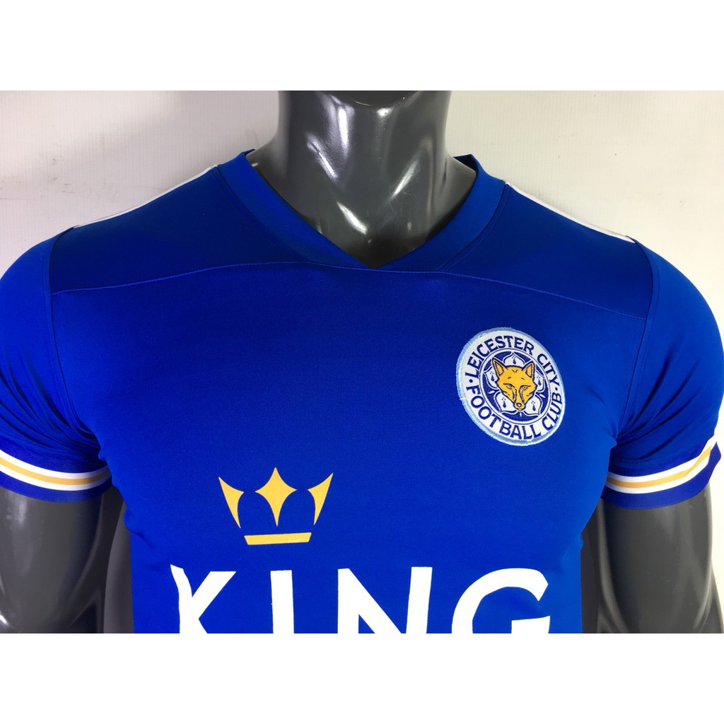 Bộ Đồ Đá Banh CLB Leicester xanh bích