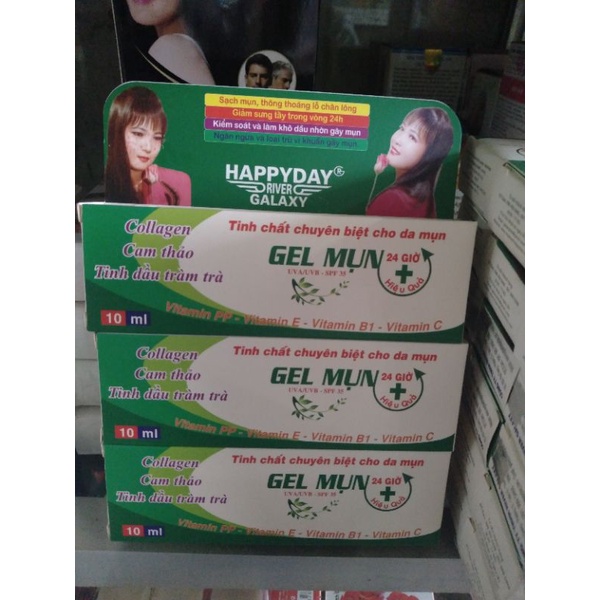 gel mụn happyday