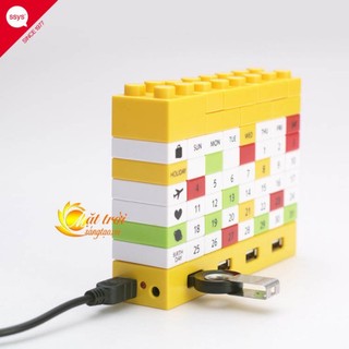 Lịch để bàn lắp ghép LEGO