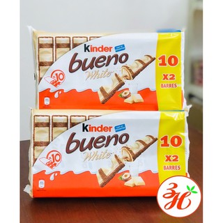 Socola trắng Kinder Bueno 12 thanh đôi - Pháp